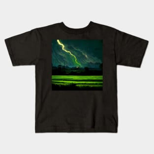 Green Lightning | Strike Home Kids T-Shirt